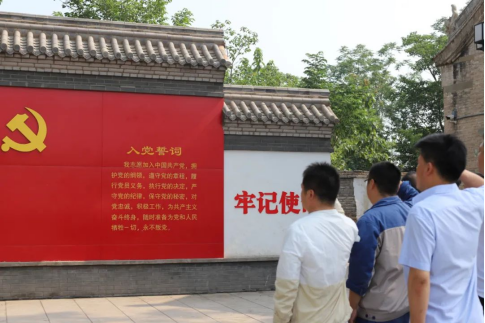 “賡續革命傳統，強化使命擔當”——焦作安彩開展建黨101周年主題黨日活動